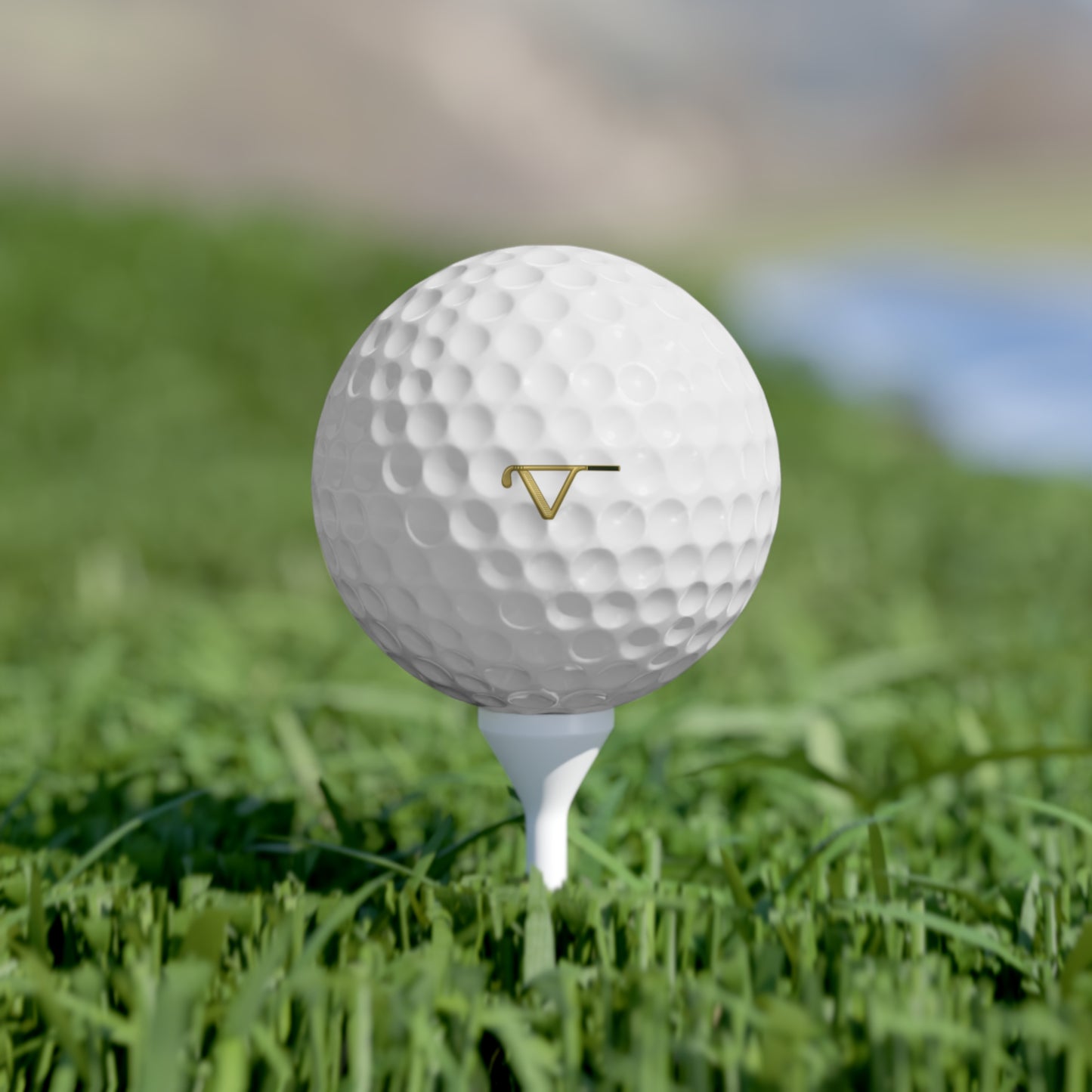 ViaPar Logo Premium Golf Balls - 6 Pack for the Avid Golfer