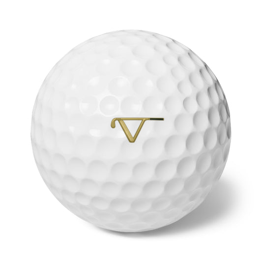 ViaPar Logo Premium Golf Balls - 6 Pack for the Avid Golfer