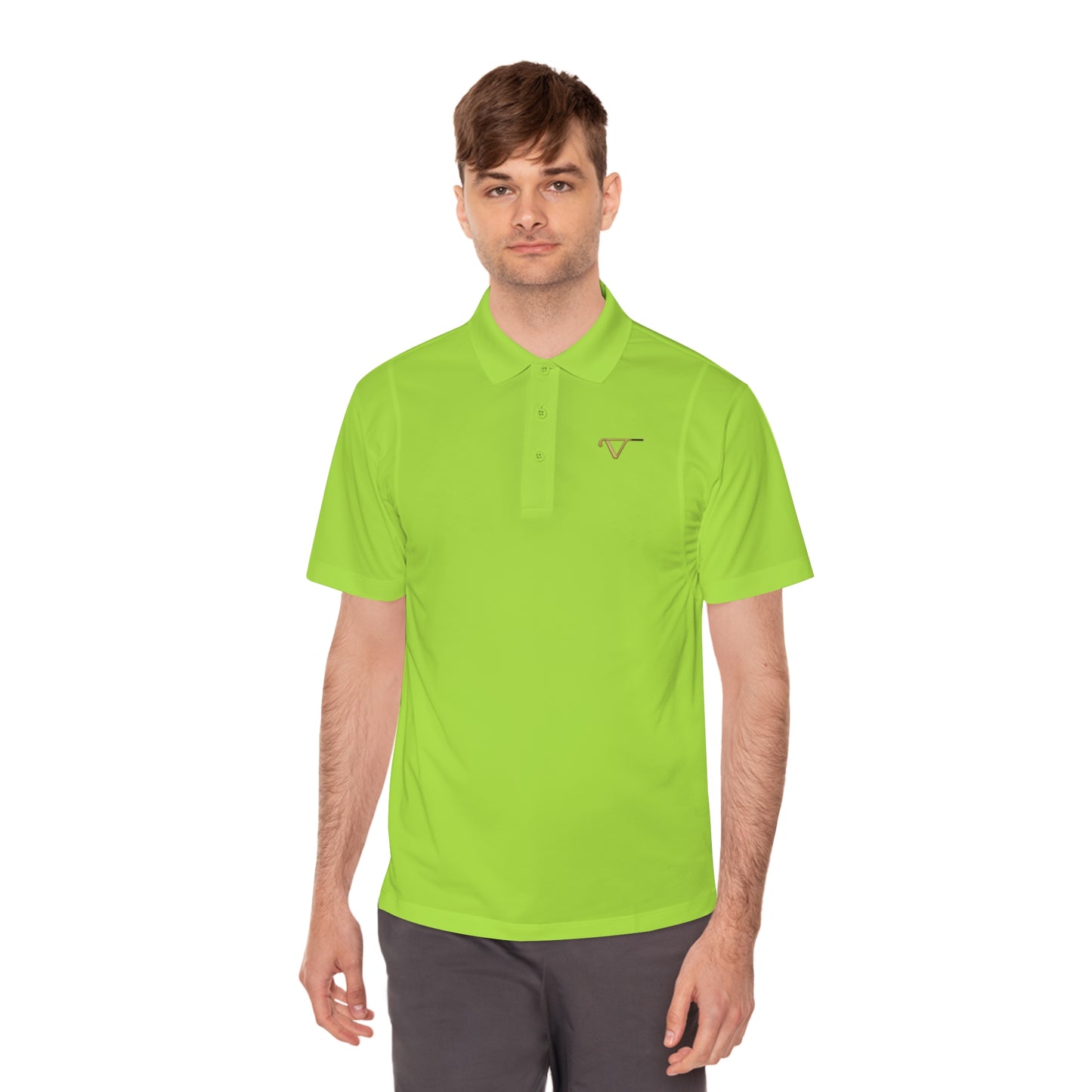 Men's ViaPar Logo Sport Polo Shirt - Stylish Athletic Wear