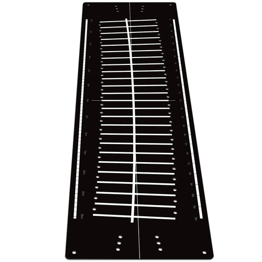 Silipull Golf Putting Mats Practice Indoor 30 x 8.27 Inch Golf Putting Practice Training Aid Golf Alignment Track Putting Green Golf Mat Putting Green Exercise Putter Training Supplies