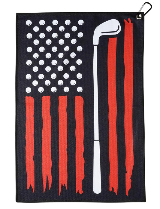 CybGene Personalized Gifts for Men Monogrammed Golf Towels for Golf Bags for Men and Women on Retirement Birthday and Christmas - 16”x 24” Microfiber Golf Towel - Golf