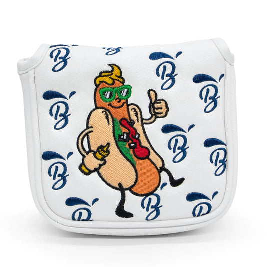 BAIRBRE Golf Putter Covers Hotdog Golf Mallet Putter Headcover Blade Putter Covers Leather Golf Headcover with Magnetic Golf Club Covers for Scotty Cameron Taylormade Titleist Odyssey