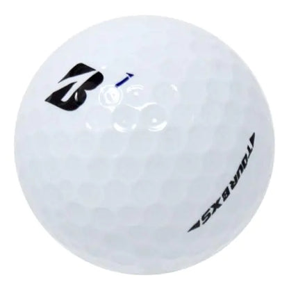 LostGolfBalls - 48 Tour B XS Golf Balls in Near Mint Condition for Bridgestone Golf AAAA Quality Recycled Used Golf Balls Tour Level Golf Balls White